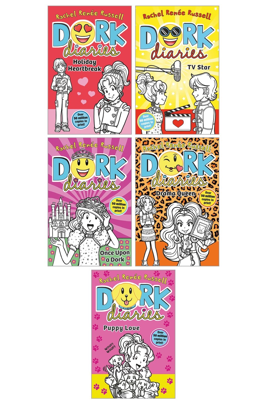 Dork Diaries Books 6-10 Collection Set NEW (Free delivery)