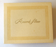 Vintage DECCA 45 Vinyl Record Album Book with 15 Records Various Artists Label