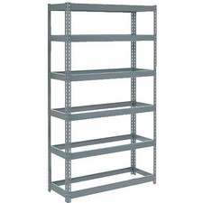 Global Industrial Extra Heavy Duty Shelving 48"W x 18"D x 84"H With 6 Shelves No