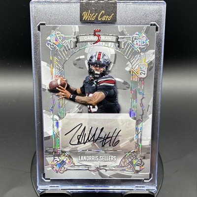 Wild Card 2025 5 Card Draw Lanorris Sellers South Carolina Auto #5CDCT-LSA 2/2