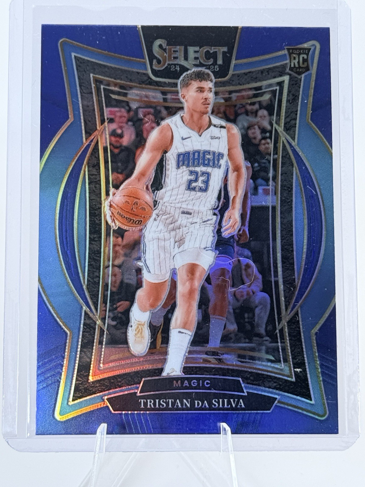 2024-25 Select - Tristan Da Silva (RC) Concourse #83 Blue Prizm - Magic