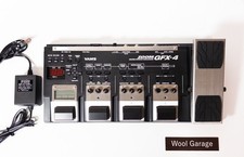 Zoom GFX-4 Multi Effects Guitar Processor Pedal Tested Working w/ Adapter