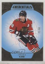 2022-23 Upper Deck Credentials Blue 22/99 Patrick Kane #18 0l45