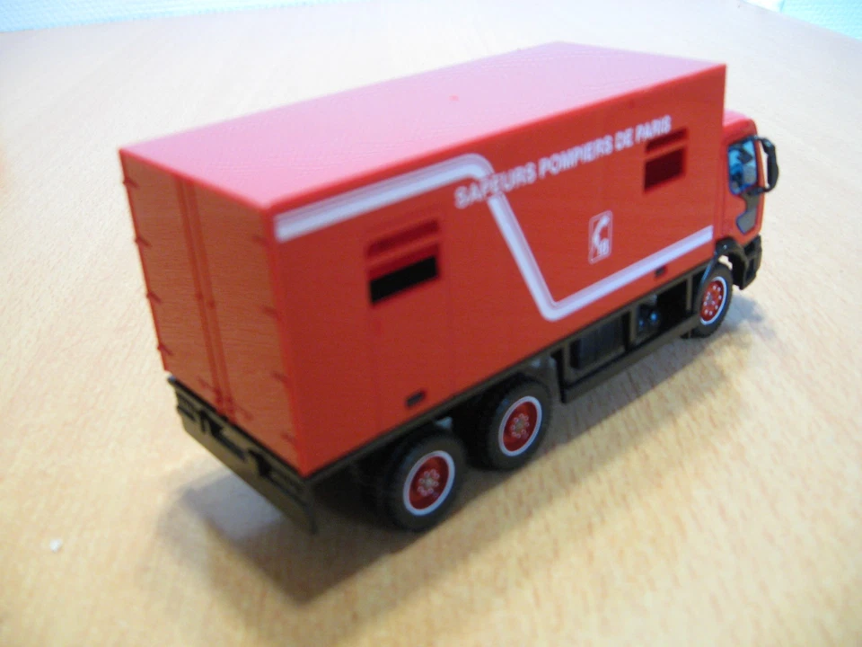 RENAULT PREMIUM POMPIERS SOLIDO 1/50 TONER GAM II - Photo 4/4