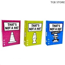 That'S Not a Hat - Fun Bluffing  Memory Party Game for All Ages Components