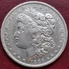 1886 O Morgan Dollar 1$ XF - AU Details #98374