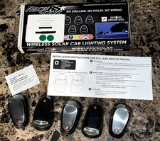 Race Sport Lighting #1007472 Wireless Solar-Powered Cab Clearance Lights (5) NEW
