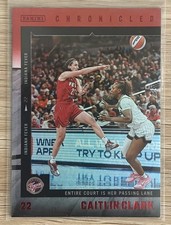 2025 Panini Caitlin Clark Chronicled - WNBA Caitlin Clark #39 Holo Red