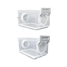 Mealworms Breeding Box Pet Breeding Cage Reptile Feeding Box for Worm Cricke