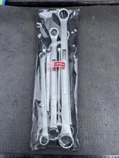 Sears Craftsman USA Nos 7pc Box End Wrench Set Super Tuff 4984 SAE V Series Rare