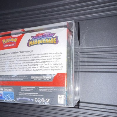 Pokmon TCG Scarlet & Violet Twilight Masquerade Booster Box English New | eBay Pokmon TCG Scarlet & Violet Twilight Masquerade Booster Box English New | eBay