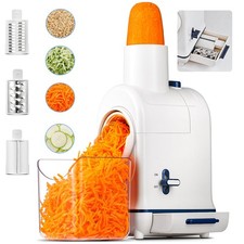 Cheese Grater, Aobosi Salad Grater Maker w/Large Chute for Whole Carrot,Veget...