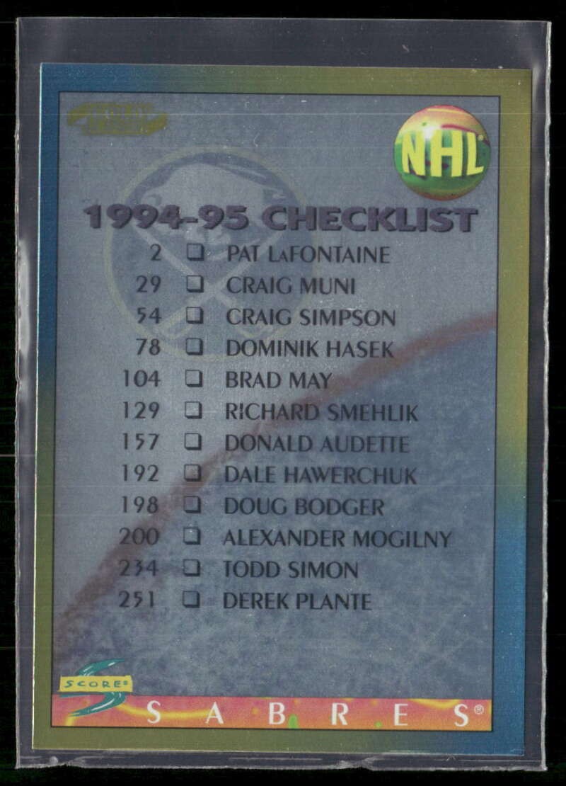 1994-95 Score Gold -U-Pick your card.