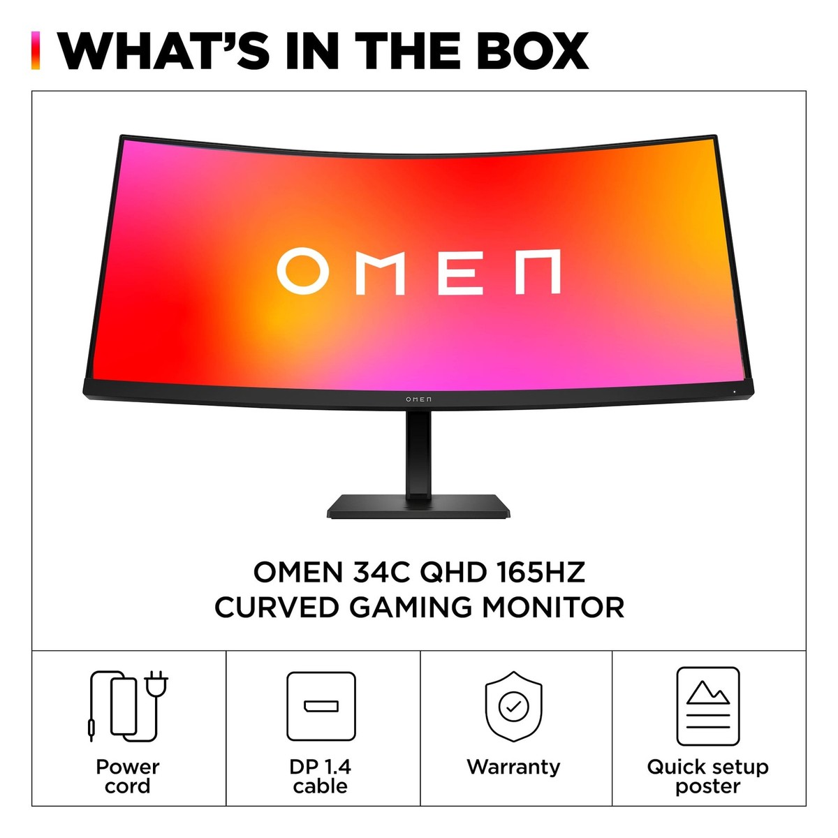 HP OMEN 34c 165Hz UWQHD ウルトラワイドディスプレイ Amazon.com: HP OMEN 34c QHD 165Hz Curved Gaming Monitor