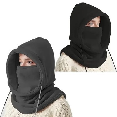 Balaclava Ski Full Face Mask Windproof Fleece Neck Warm for Winter Cold Weather