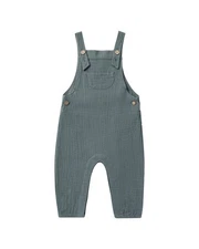 Rylee + Cru Collective Baby Overall Blue 3-6M