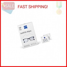 ZEISS AntiFOG wipes, 120 count