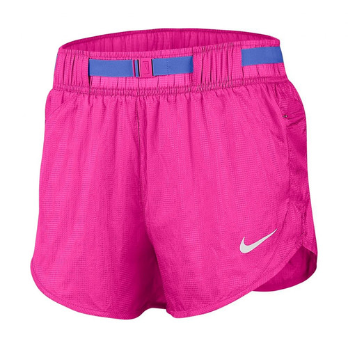 Women's Nike Fire Pink Icon Clash Running Shorts - XS