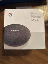NEW Google Home Mini Smart Speaker with Google Assistant GA00216-US Charcoal NIB