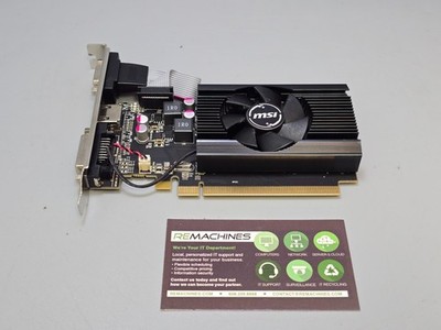 MSI AMD Radeon R7 240 2GB DDR3 Low Profile Graphics Card GPU, TESTED