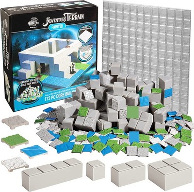 Monster Adventure Terrain 3D Interchangeable Builder System 173pc Painted Core