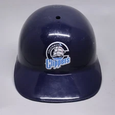 Vintage 90s Columbus Clippers Plastic Batting Helmet Minor League Baseball Laich