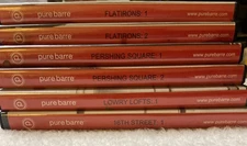 Pure Barre Lot Of 6 Carrie Rezabek DVDs 16th St Flat Lowry Lofts Pershing Square