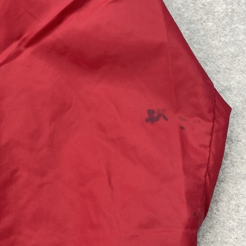 Vintage Rawlings Warmup Jacket Mens L Red Windbreaker Pullover Nylon Vented - Picture 11 of 12