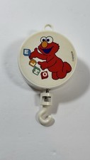 Vintage Sesame Street Elmo Wind Up Musical Crib Mobile Topper ONLY Works 