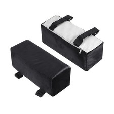 2pcs Office Chair Arm Pads Office Chair Arm Cover Office Chair Pads 4in, Black