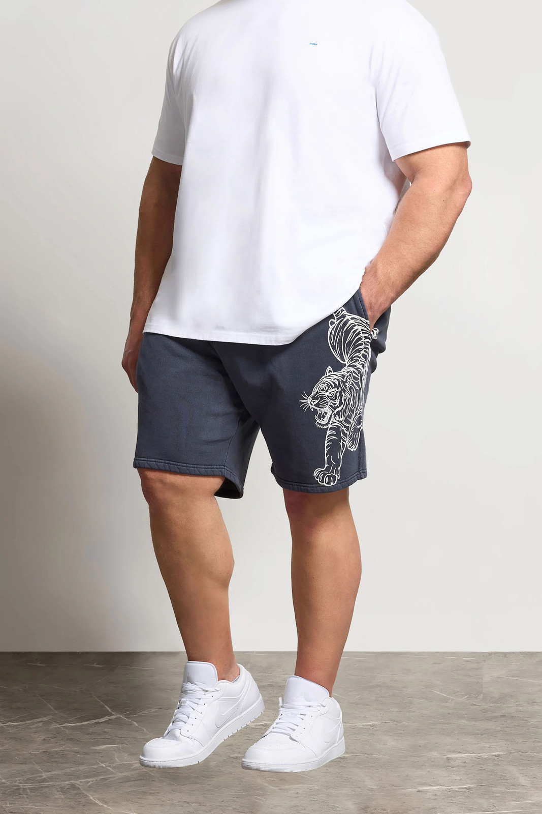 BadRhino Mens Big & Tall Jogger Shorts