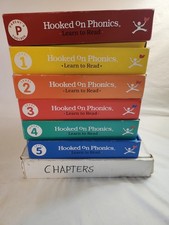 Vtg Hooked On Phonics Learn To Read Levels 1-5 Chapter Books Parent Toolbox