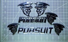 Dodge Pursuit Chrome 6 Badge Pack