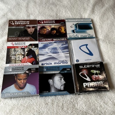  - Subliminal Sessions cd bungle DJ Mix CD | House 9 cd compilation bundle 
