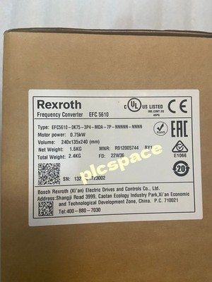 Rexroth EFC5610-0K75-3P4-MDA-7P-NNNNN-NNNN brand new Frequency inverter