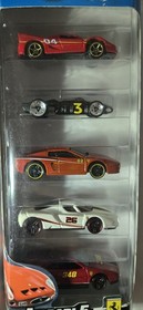 Hot Wheels Ferrari 5 Pack Lot of 5 Sets Testarossa F40 Enzo SF90 308 GTO FXX 512