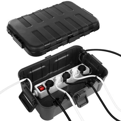 RESTMO extra große wasserdichte kabelbox, IP54 wasserdicht Outdoor kabel safe