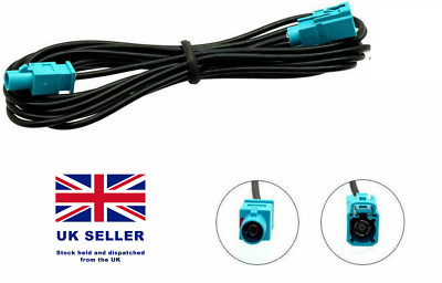 5 m Fakra Z Stecker auf Buchse Antenne Antenne Verlängerungskabel Adapter GPS GSM DAB DVB