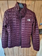 The North Face Tnf Womens Thermoball Jacket. Size Xs. Root Brown