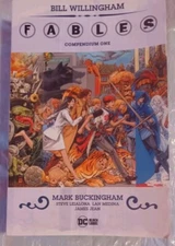 Fables Book Bill Willingham Compendium One DC Black Label Trade PB Book