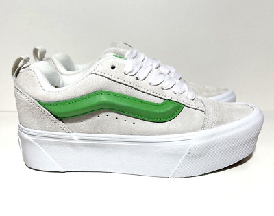 Vans Knu Stack Womens Size 9 Casual Platform Festival Sneakers Gray Green