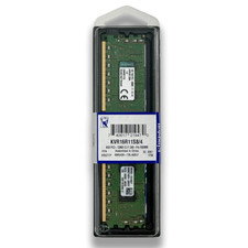Kingston 4GB DDR3-1600MHz ECC 240-Pin Server Memory SDRAM KVR16R11S8/4 