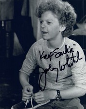 Johnny Whitaker Signed 8x10 Photo Family Affair Tom Sawyer Child Actor COA