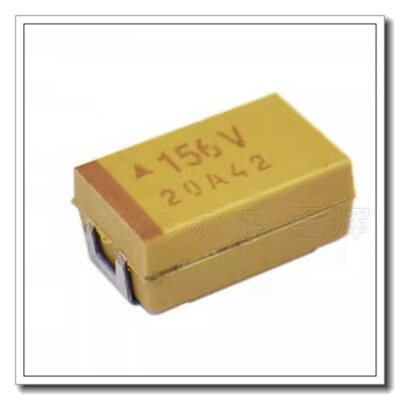 5PCS 156V 15uF 35V D Case 7343 ±10% Chip SMD Tantalum Capacitors
