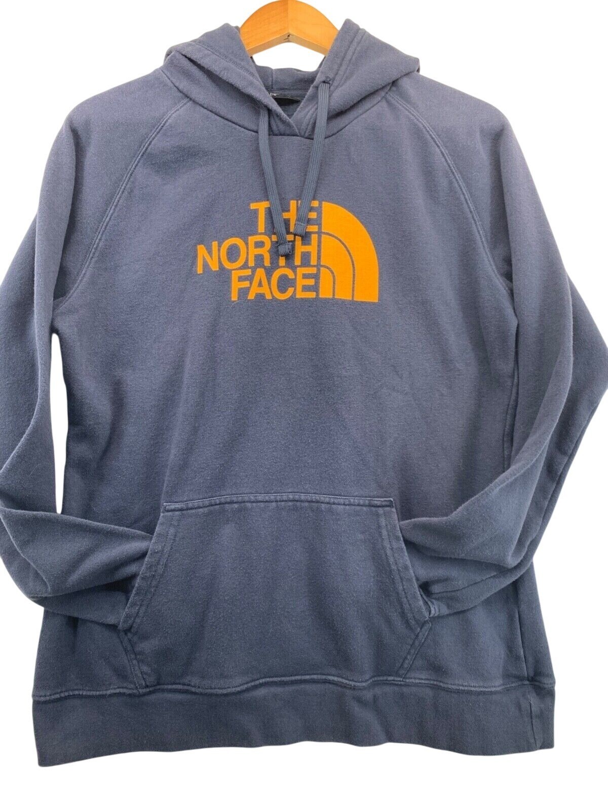 The North Face Women's Navy Logo Hoodie - Classic Half Dome Streetwear Style
