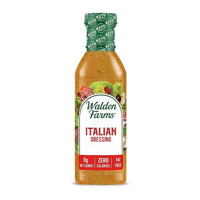 Aderezo italiano Walden Farms botella de 12 fl oz (S)