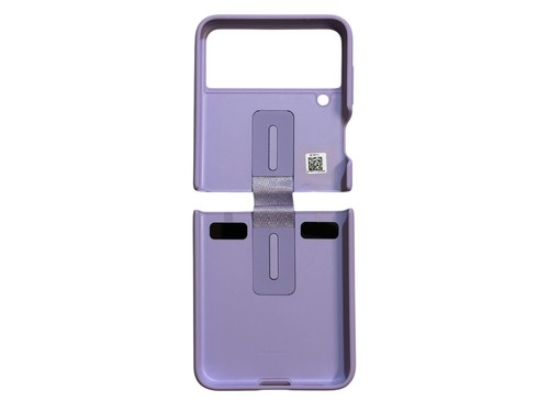 Official Samsung Lavender Silicone Cover with Ring - EF-PF711 - for Z Flip3 5G - Zdjęcie 5 z 9