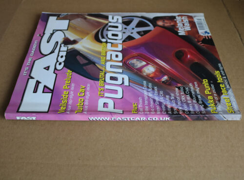 Fast Car May 2002 Prelude Cavalier Punto Focus Clio Civic CRX Del Sol Jetta 106 - Picture 3 of 17