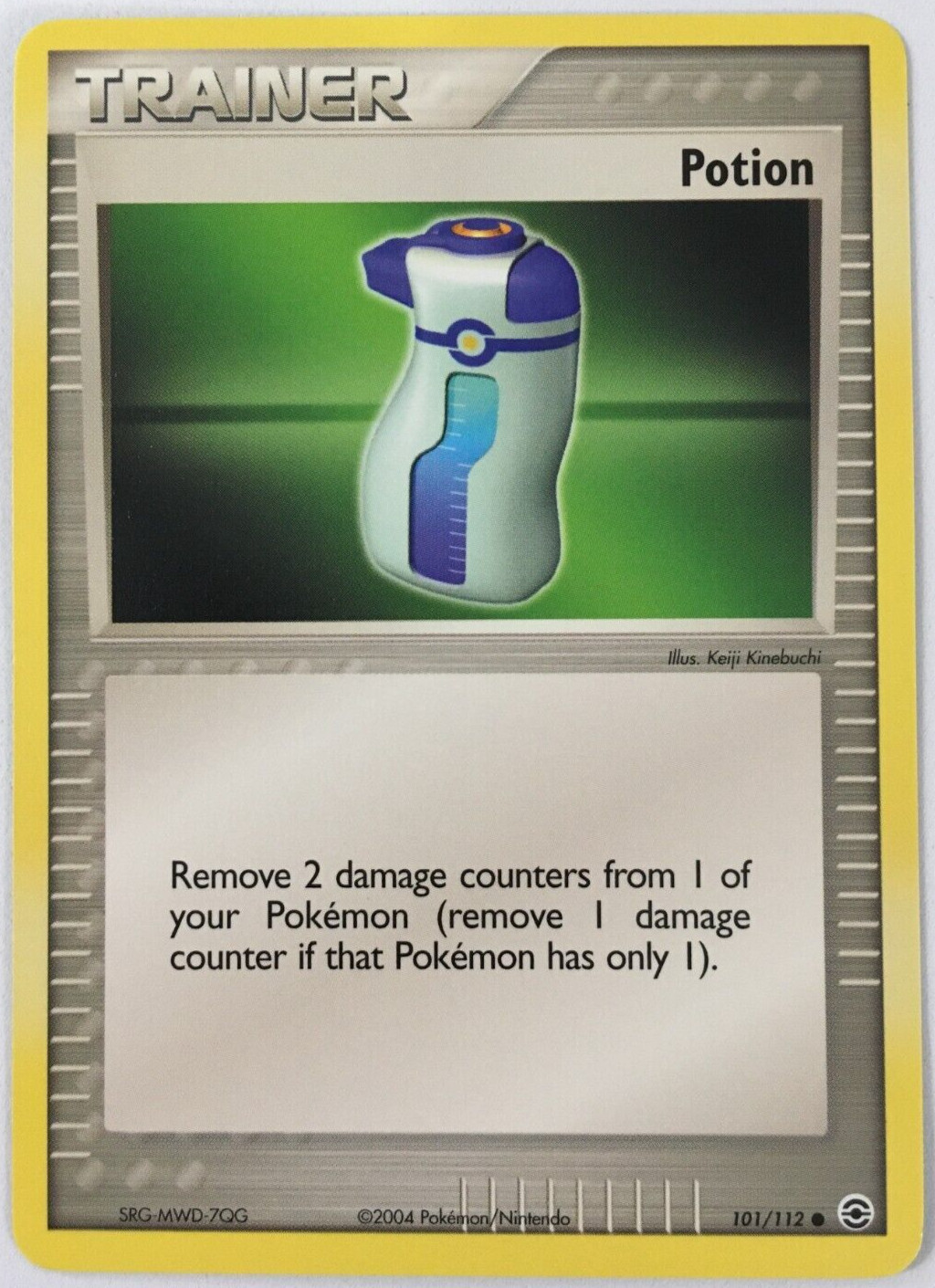 POKEMON POTION 101/112 EX FIRERED & LEAFGREEN COMMON NEAR MINT