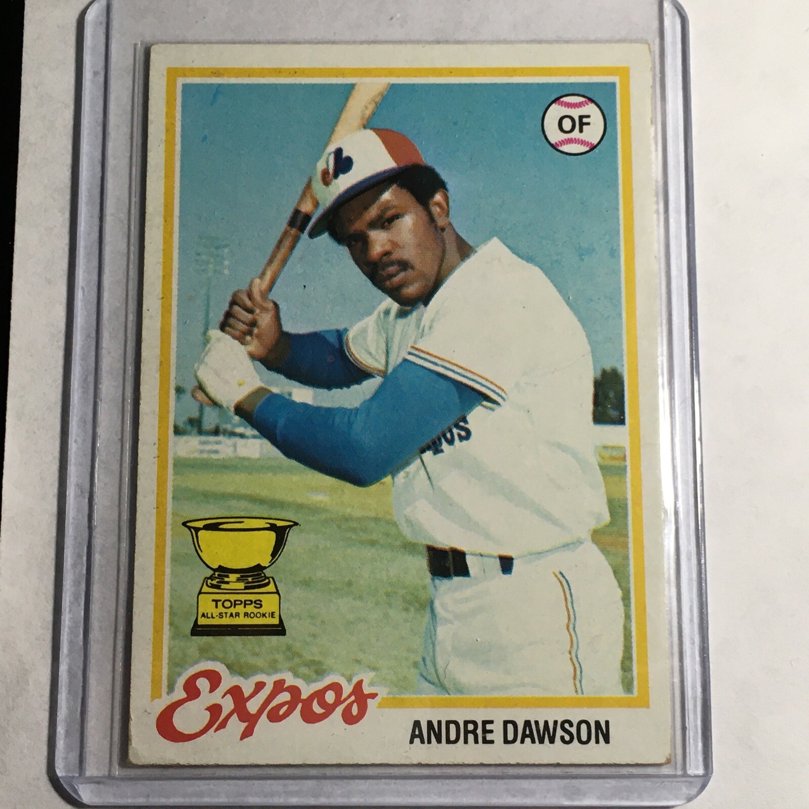 007 Baseball 1978 Topps Baseball #72 Andre Dawson Expos All-Star Rookie Excellent ...